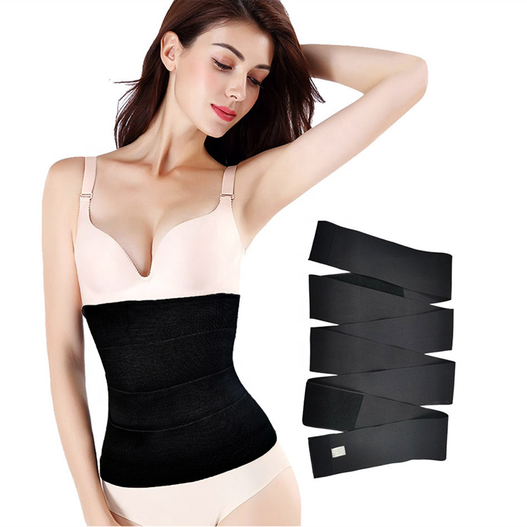 Adjustable Free Size Corset Flat Waist Trainer Wrap