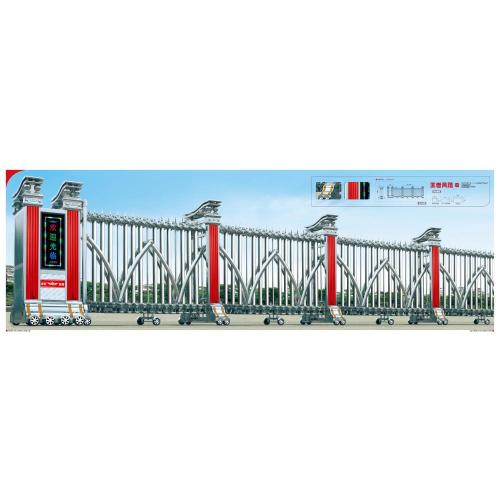 New Design Stainless Steel Sliding Folding Retractable Gate