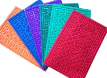 Outdoor kitchen dust remove environmental coil mat