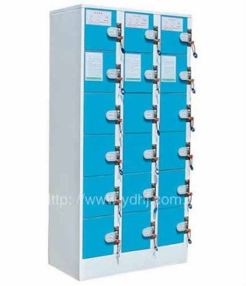 18 doors metal coin locker