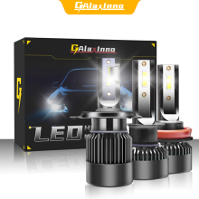 Extremely Bright H7 LED Car Lights Kit with High Lumen Output (20000LM)