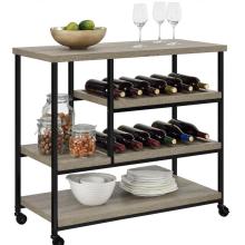 Kitchen Trolley Shelves with Stainless Steel Top Types