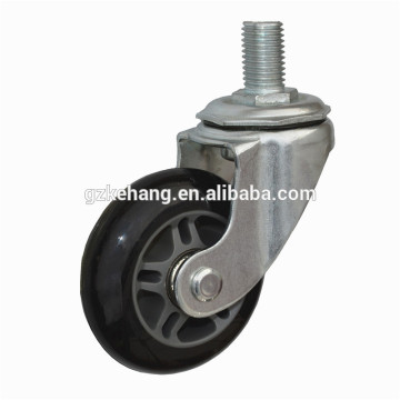 CASTER wheels Aluminum,unicycle wheels,pu scooter wheels,PU stem swivel caster