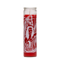 Custom Hand-Printed Mexican Religious Vigil Church Candles