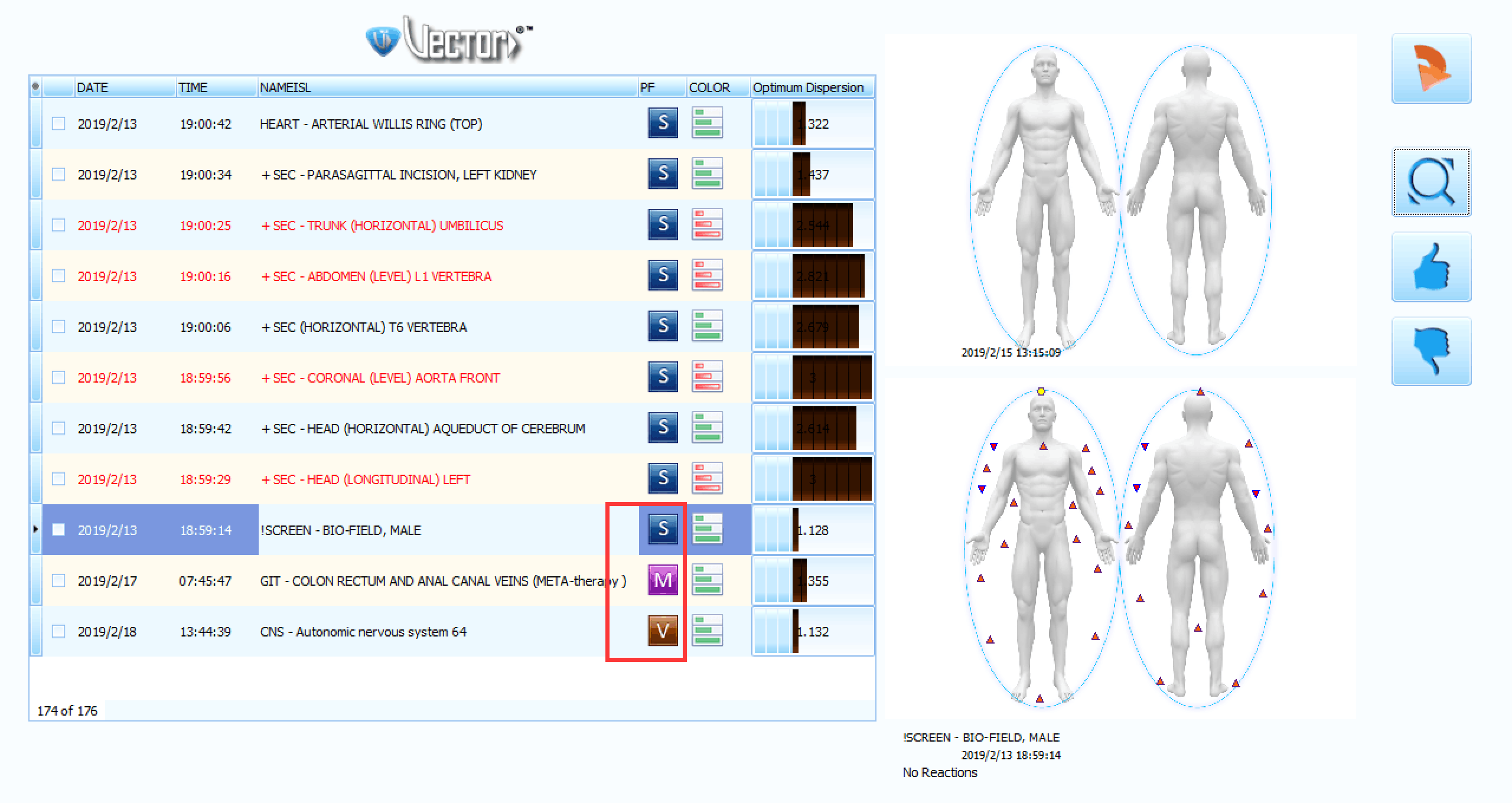 vector v16