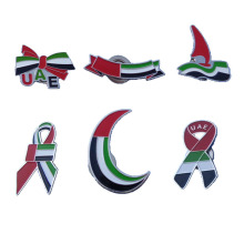 Dubai UAE Flag Enamel Metal Lapel Pins