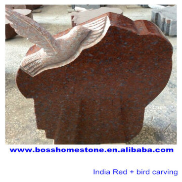 India red baby granite headstone for sale