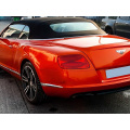 Crystal Gloss Lava Orange Car Vinyl Wrap