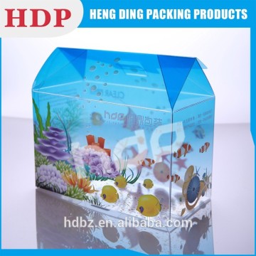 custom made clear plastic cross shape box