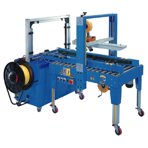 Auto Carton Sealing and Strapping Combination Machine