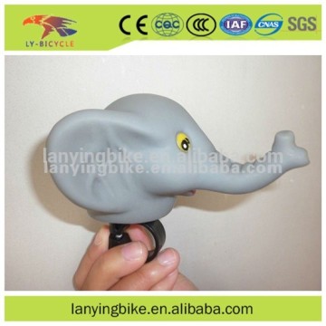 animal bells/horn children bicycle bells/horn with elephant shape