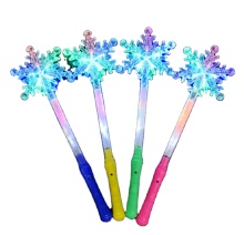 LED Light-Up Frozen Snowflake Wand Toy for Kids and Teens