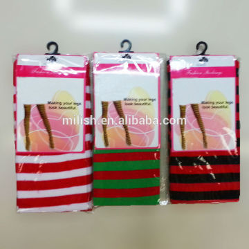 Party halloween costume nylon stripe japanese girls stockings PS-13