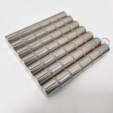 Strong cyclinder Neodymium Magnet with nickel coating