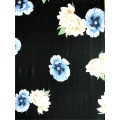 Fashion Paper Printing Poliester DTY Single Jersey Fabric