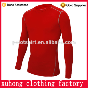 High Quality sublimation fitness customized compression shirt