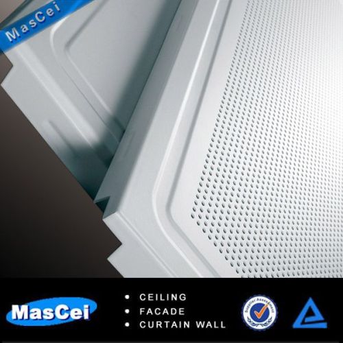 Standard aluminum clip in ceiling tile