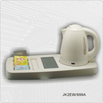 JK-2EW Plastic Electric Kettle with Kettle Tray