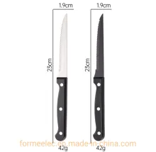 Kitchen Cutlery Dinner Knife 4.5inch Stainless Steel Steak Knife 4.5" Serrated Steak Knife