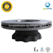 Gray Cast Iron Semi Trailer Hub Caps