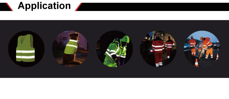 High visibility bulk industrial wash reflective fabric