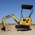 Mini excavator 0.8T penggalian kecil 1 ton excavator