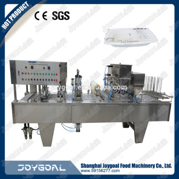 plastic cup sealing lid machine