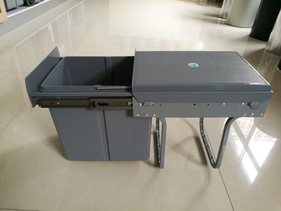 compost bin kitchen plastic pull out garbage bin