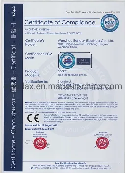 Промышленная резиновая розетка европейского стандарта с 3 розетками (P6310F)