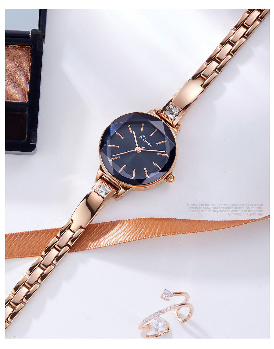 KIMIO K6312 Fashion Women's Bracelet Watches Crystal Ladies Quartz Watch Casual Women's Dress Watch Wristwatches