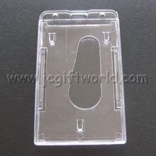 Hard Plastic Clear PVC Vertical ID Name CAD Holder