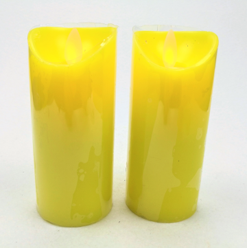 Customized Festival Gifts of Yellow Candle Light
