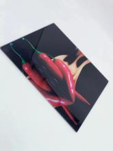 glass place mat with new design