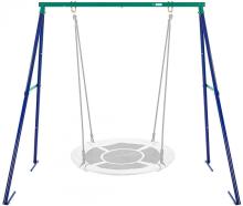 Metal Frame Full Steel Swing Stand, Hold up to 440 lbs