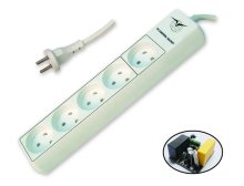 Danish Type Energy-saving Abs/pc Power Extension Socket With Oem Service