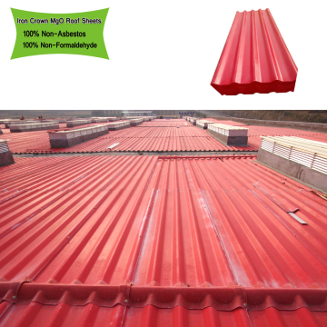 UV Blocking Heat Resistant Mgo Roofing Tile