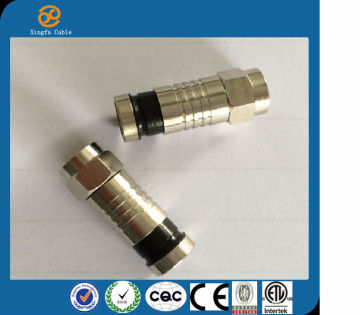 Made in china high quality Connector Waterproof catv connector compression connector