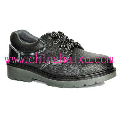 Embossed Cow Leather Working Shoes