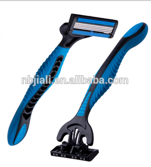 Four blades good quality disposable shaving razor