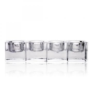 Small Glass Tealight Candle Holders