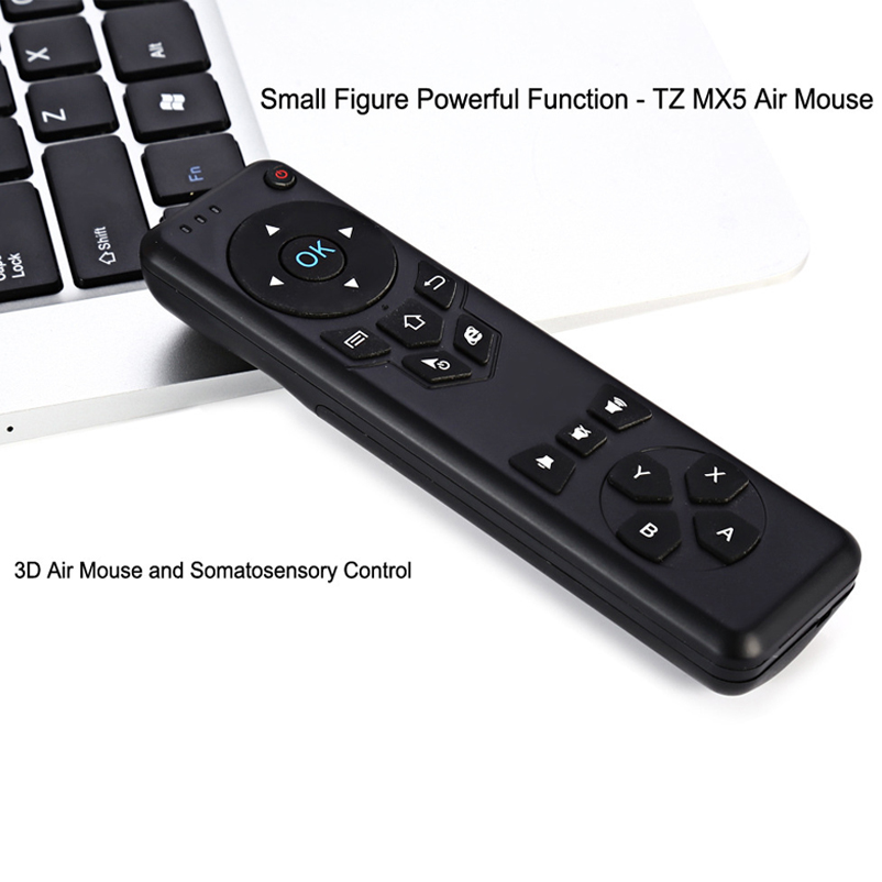 2.4G 6-axis Motion Sensing Air Mouse Universal Remote Control Smart LED HDTV TV Android TV Box Remote Control