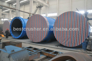 industry rotary kiln / support roller for rotary kiln / calcination rotary kiln for bauxite