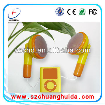 Special design private mould lovely design earphone for easy outdoor