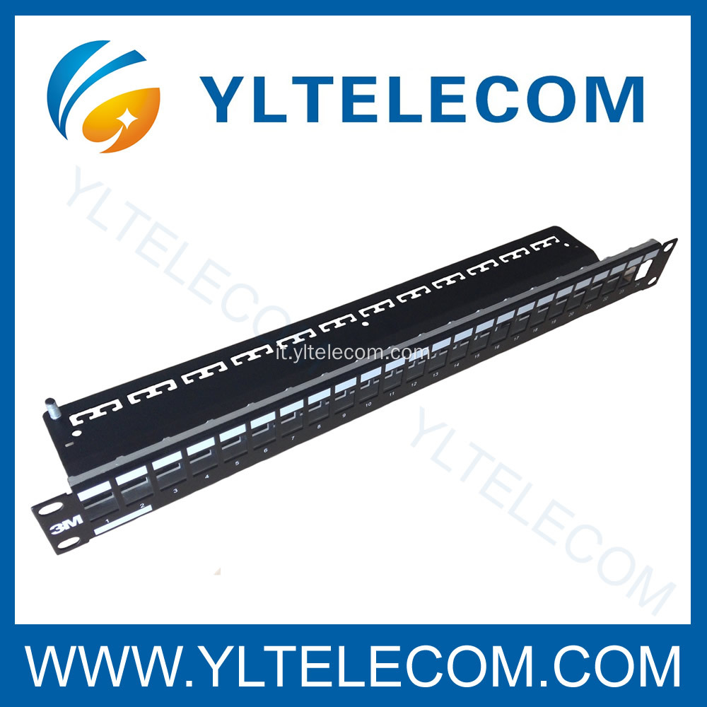 Soluzioni di rete di 3M Patch Panel 24 Port Volition