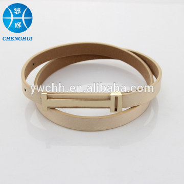 Fashion ladies leather belt formal belt