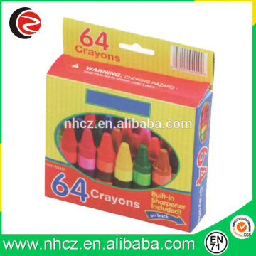 64 color crayon Set Paper Box Set