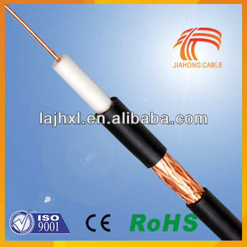 RG6 kablo / koaksiyel kablo RG6 95% coverage with jelly