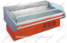 refrigerated showcase/fresh meat chiller/meat display freezer/meat chiller
