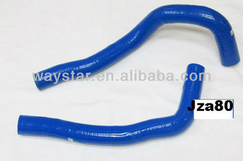 blue radiator hose for toyota supra JZA80 2JZ