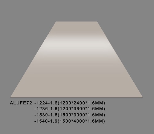 لوحات البناء FEVE Gloss Latte Aluminium sheet